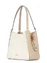 Kate Spade Leila Medium Triple Compartment Shoulder Bag Light Sand 