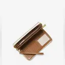 Michael Kors Large Logo Continental Wallet/Wristlet Vanilla