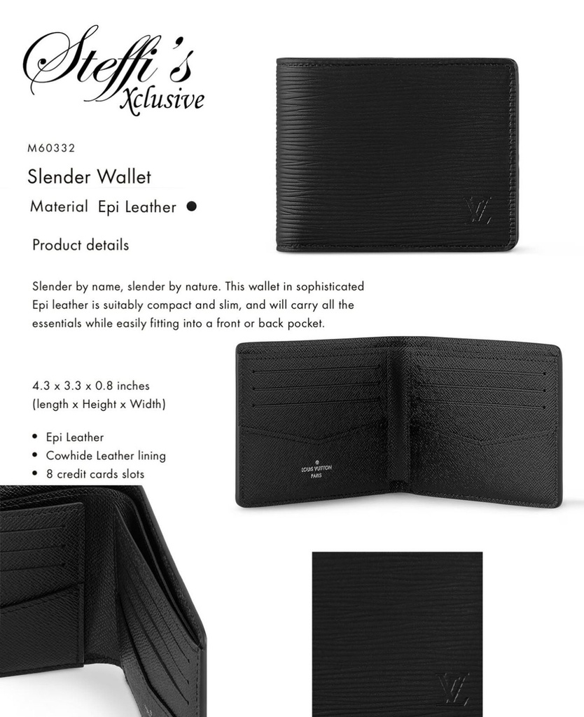 LV Slender Wallet M60332