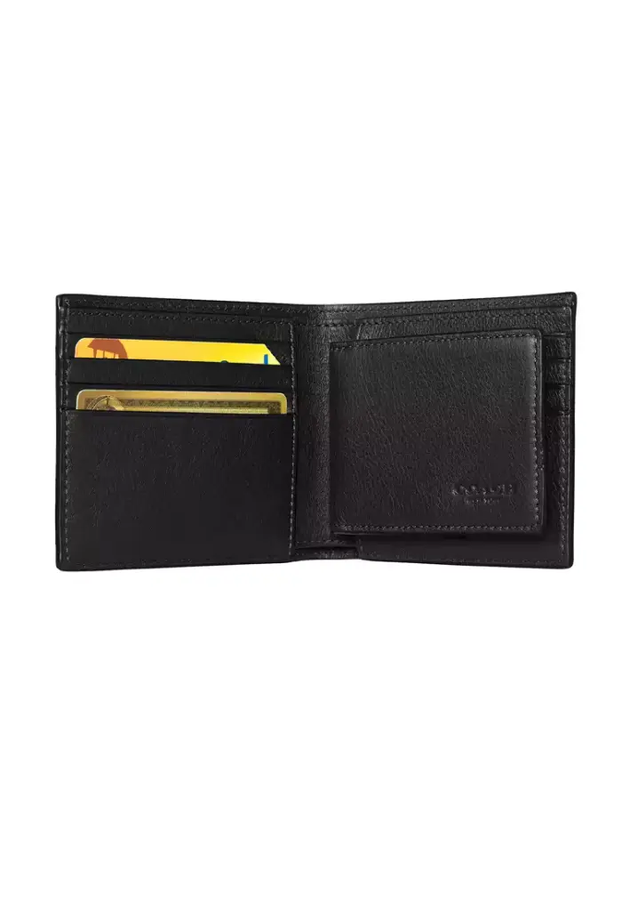 COACH Men's 3 In 1 Wallet (Black)