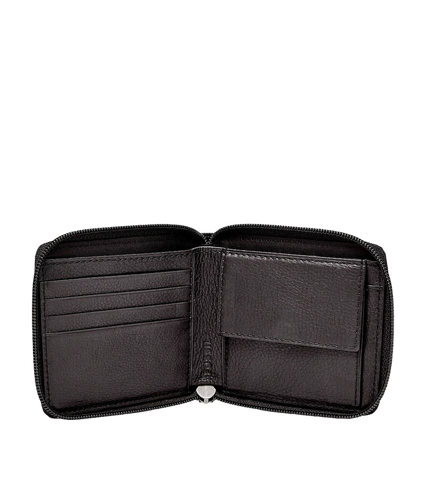 Fossil Lufkin Zip Bifold Wallet