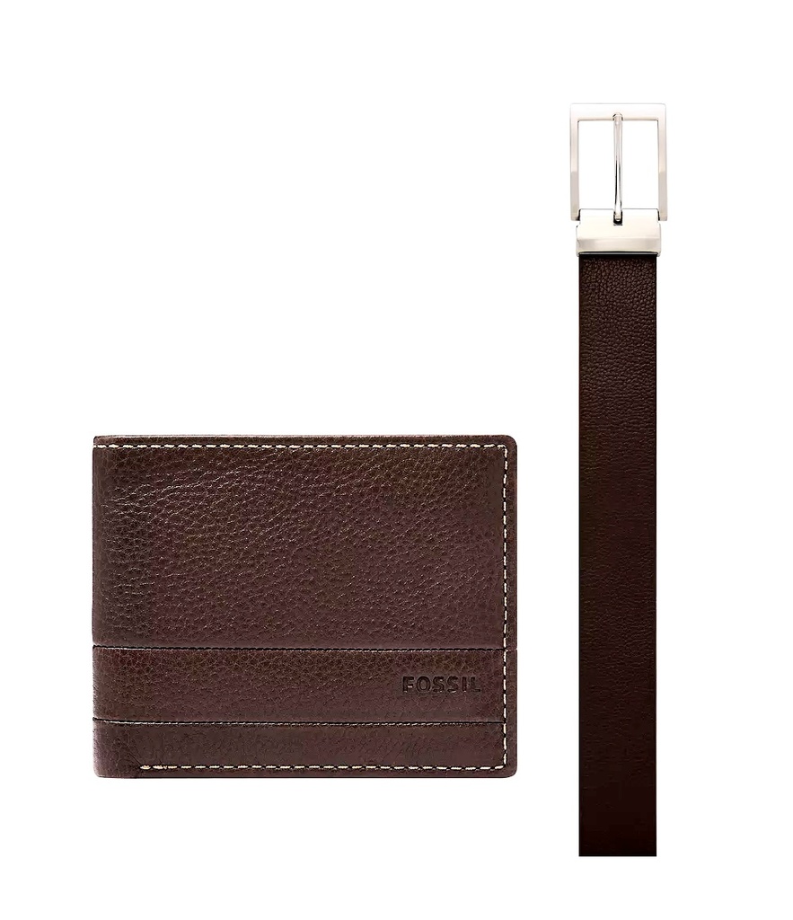 Fossil Enric Gift Set (Brown)