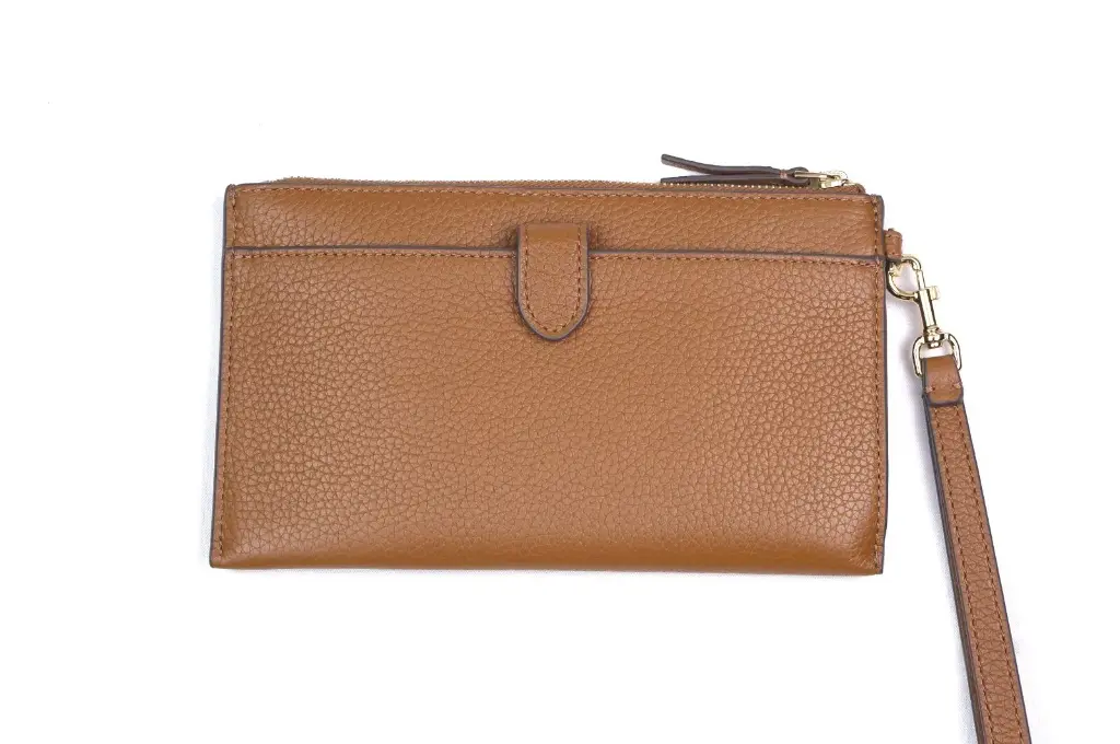Tory Burch Chelsea Leather Wristlet (Cortado)