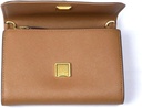 Tory Burch Emerson Chain Wallet Cross Body Bag (Moose)