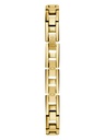 Guess Gold-Tone Cutout Bracelet Analog Watch
