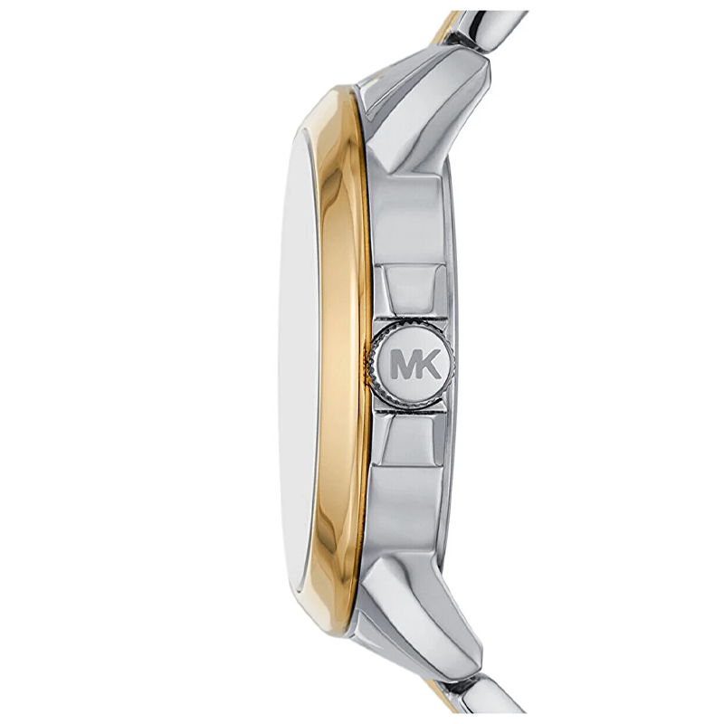 MK Women’s Quartz Two Tone Stainless Steel Silver Dial 40mm Watch