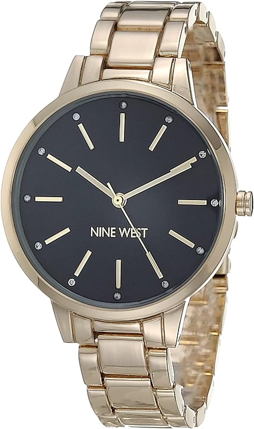 Nine West Women's Crystal Bracelet Watch