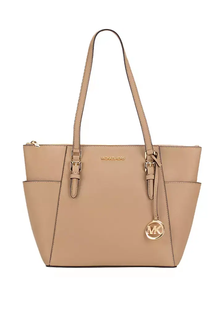 MK Charlotte Medium Tote Caramel 