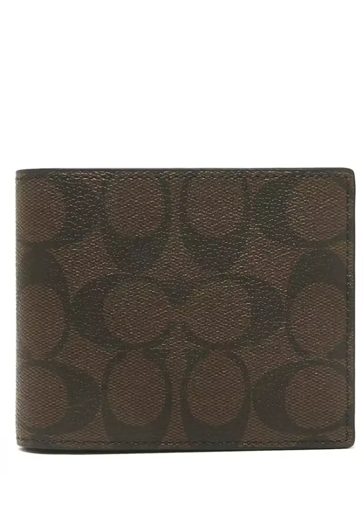 Coach 3 In 1 Wallet In Blocked Signature Canvas
