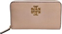 Tory Burch Britten Zip Continental Wallet (Shell Pink)