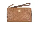 Tory Burch Chelsea Leather Wristlet (Cortado)