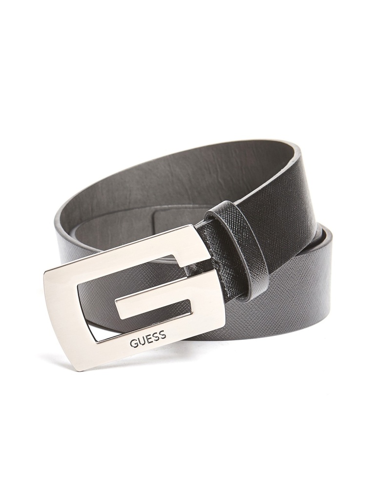 Guess Factory Saffiano Logo Belt