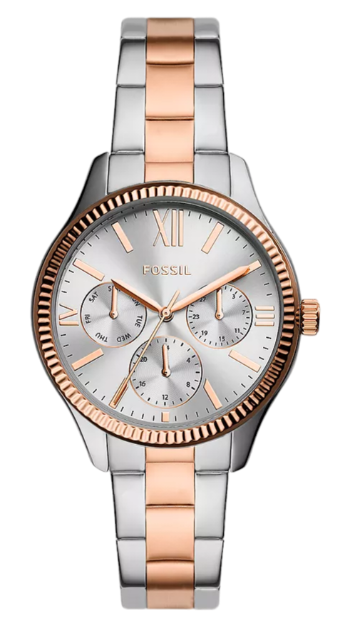Fossil Women's Rye Multifunction Two-Tone Stainless Steel Watch