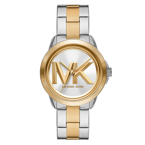 MK Women’s Quartz Two Tone Stainless Steel Silver Dial 40mm Watch