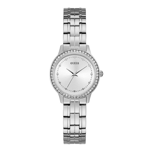 Guess Women's Silver Stainless Steel Watch