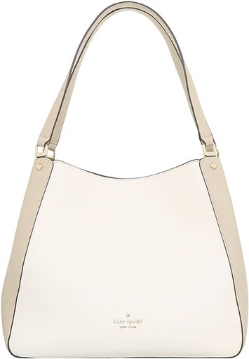 Kate Spade Leila Medium Triple Compartment Shoulder Bag Light Sand 