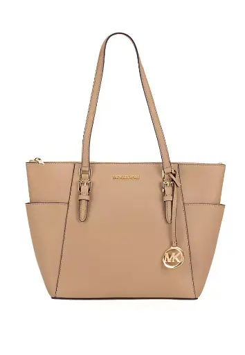 MK Charlotte Medium Tote Caramel 