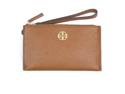 Tory Burch Chelsea Leather Wristlet (Cortado)