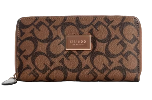 Guess Abree Logo Zip Around Wallet
